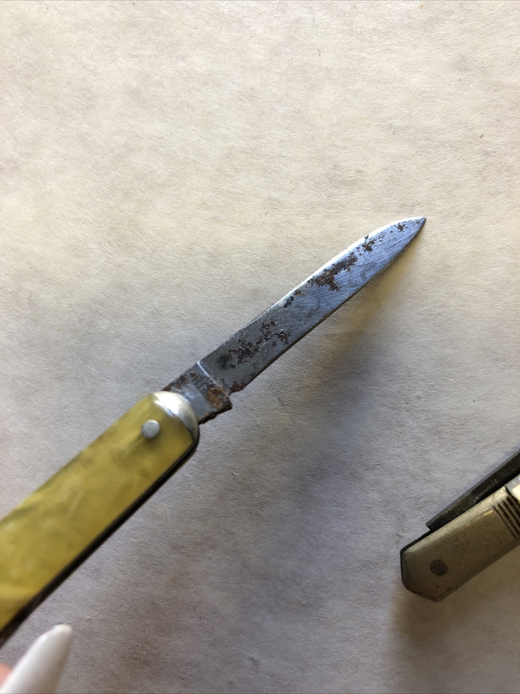 Vintage Lot Of 2 Pocketknives Remington & United3