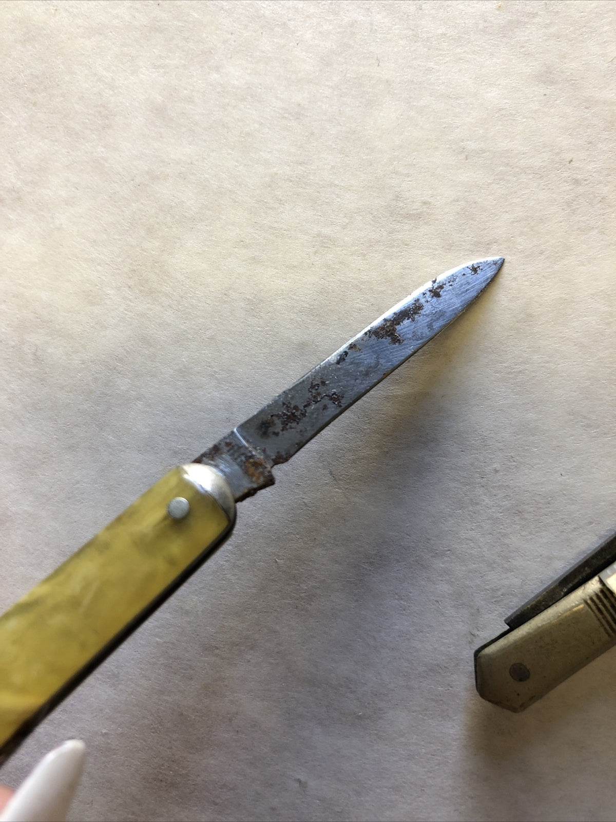 Vintage Lot Of 2 Pocketknives Remington & United3