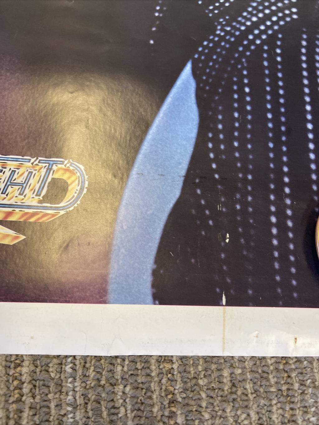 #153 Original 1977 SATURDAY NIGHT FEVER Movie Poster One Sheet Travolta 23x354