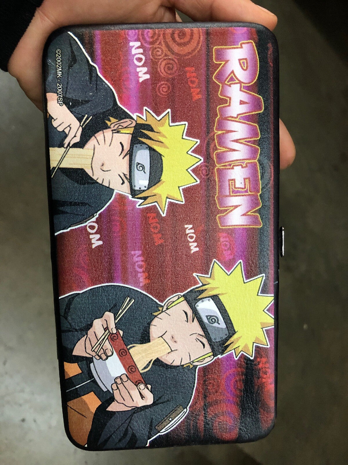 Pokemon Showmen Jump Naruto to Shippuden  Design Buckle-Down Hinge Wallet Ramen0