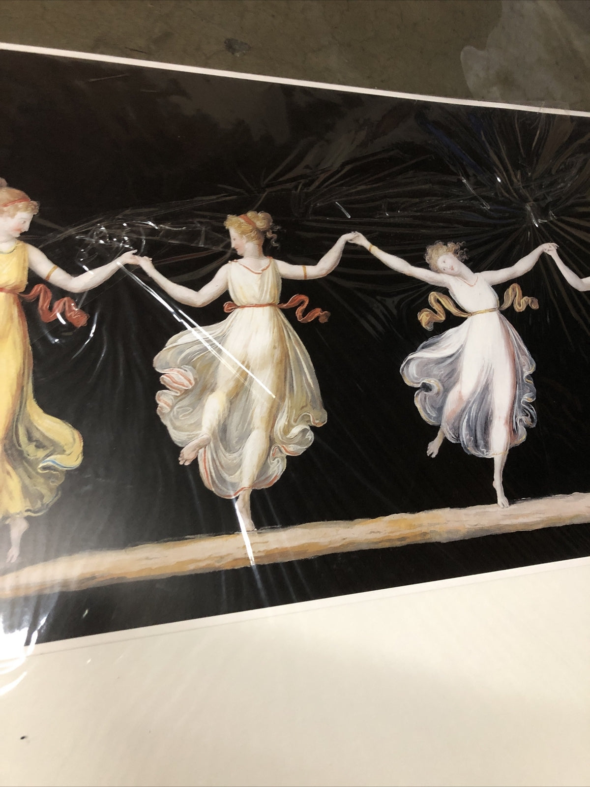Anotonio Canova- Five Dancers - Porter Design 1994 Printed In Spain 34”x14.5”2