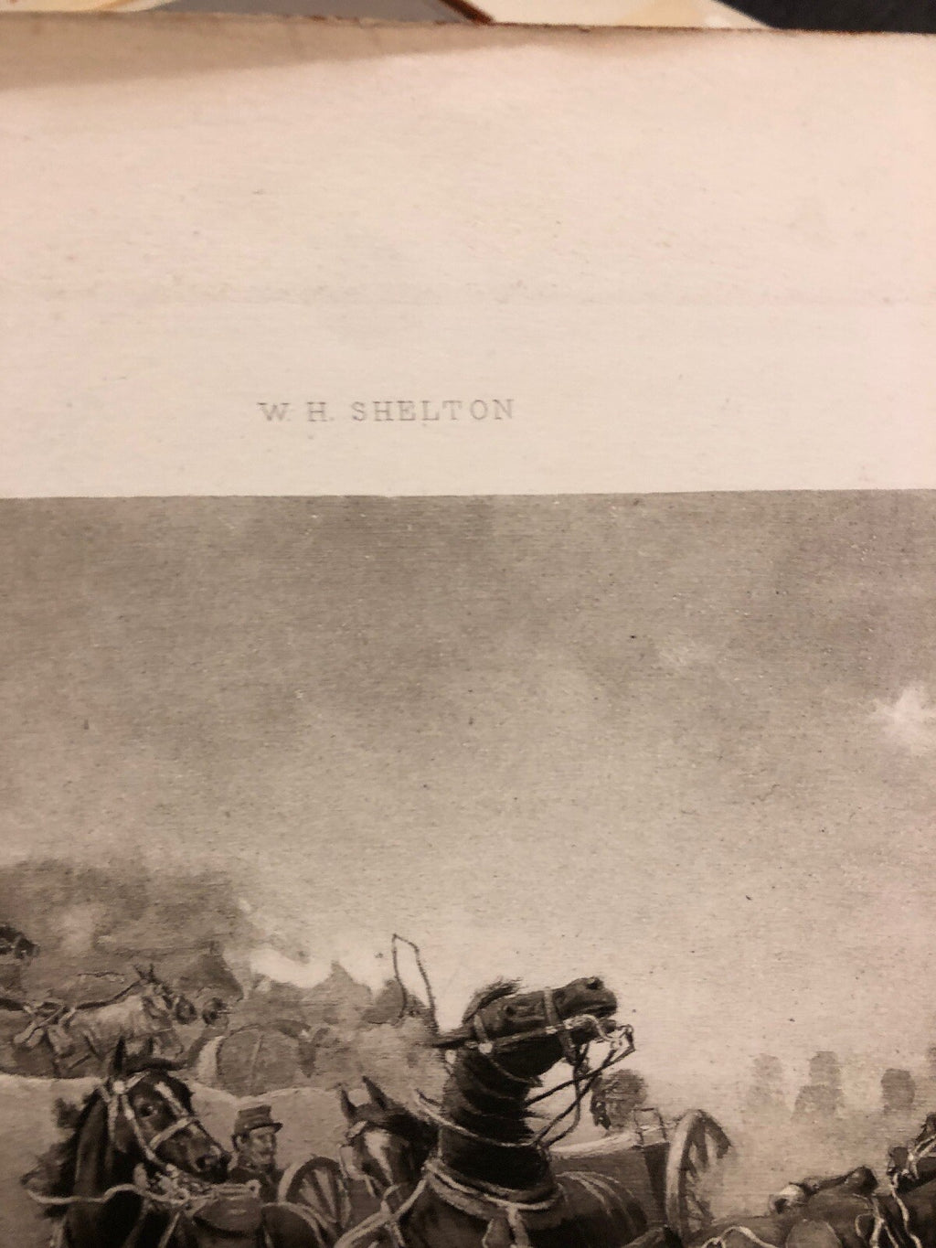 W H Shelton A Recollection Of Gellyshring Photogravure Group 12x174