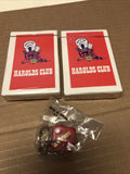 Harolds Club Casino Lot Of 3 - 2 Deck Of Cards & Keychain Reno Nevada SEALED0