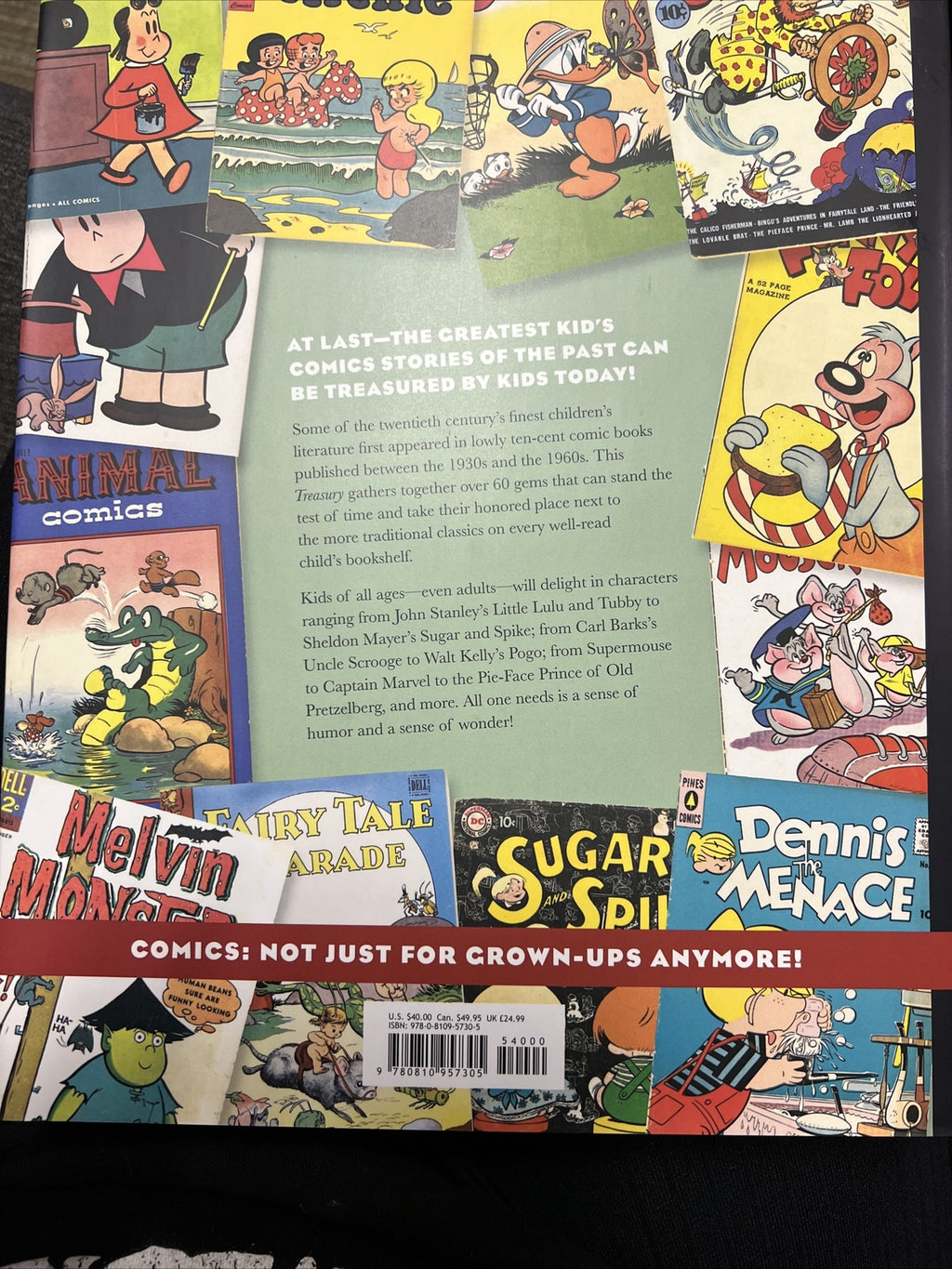 The Toon Treasury of CLASSIC CHILDREN’S COMICS By Spiegelman & Mouly Vintage4