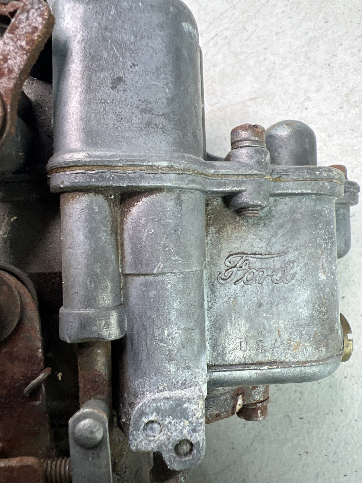 Vintage Hot Rod Ford 94 Carburetor Lot Of 3 Old School Parts Triple Deuce7