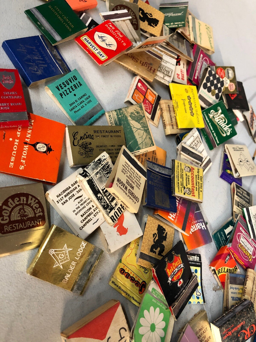 Vintage matchbook collection2
