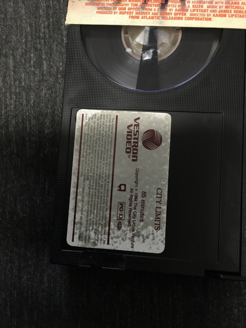 City Limits 1984 Beta Not VHS Tape Sci-Fi Action- John Stockwell Darrell Larson4