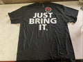 The Rock Just Bring It WWE Mens Black T-shirt0
