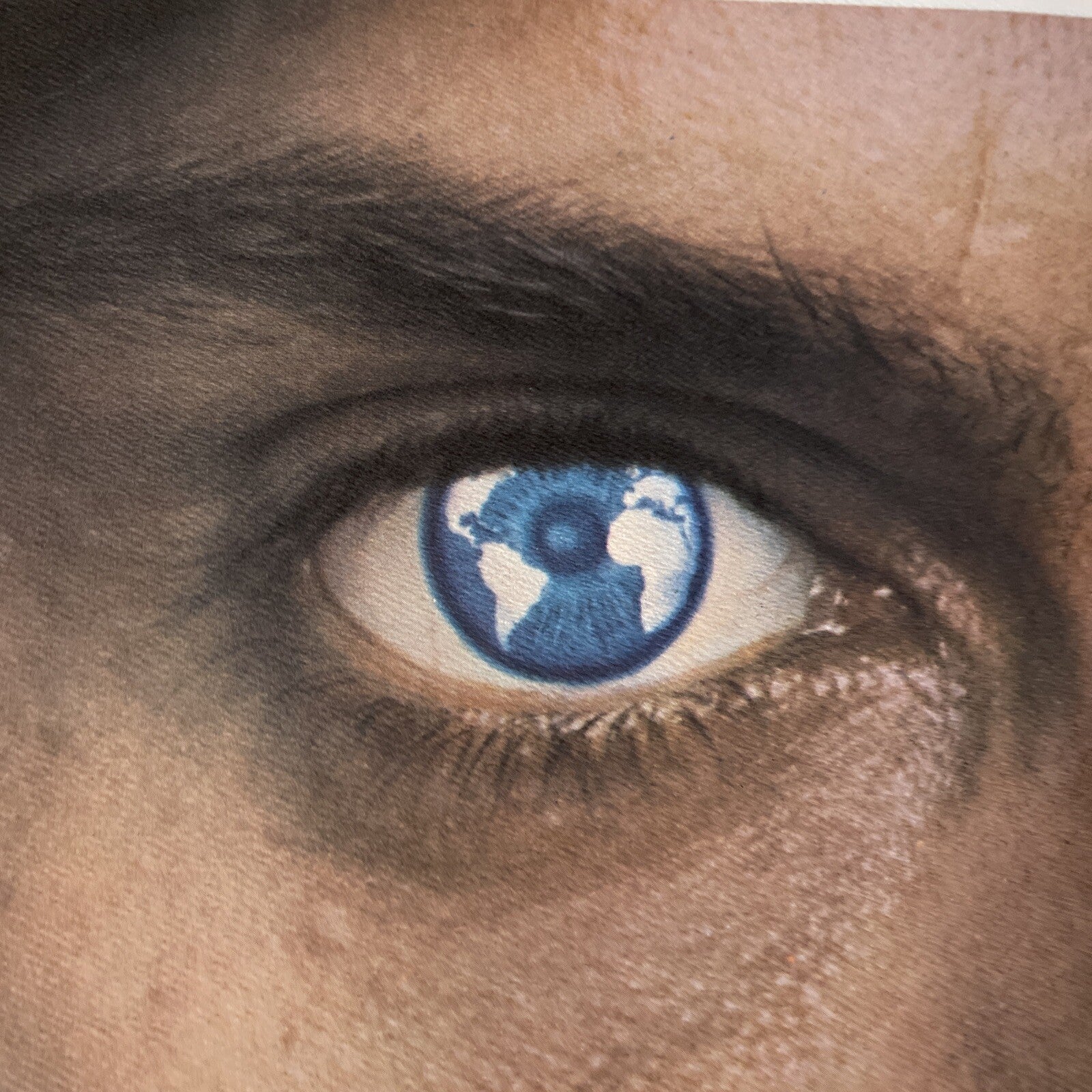 #160 1981 Jean-Michel Jarre Record Store Promo Poster PolyGram 33” X 20”8