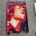 #176 JIMI HENDRIX JAPANESE Album Record Store Promo POSTER RARE! 25 X 39”0