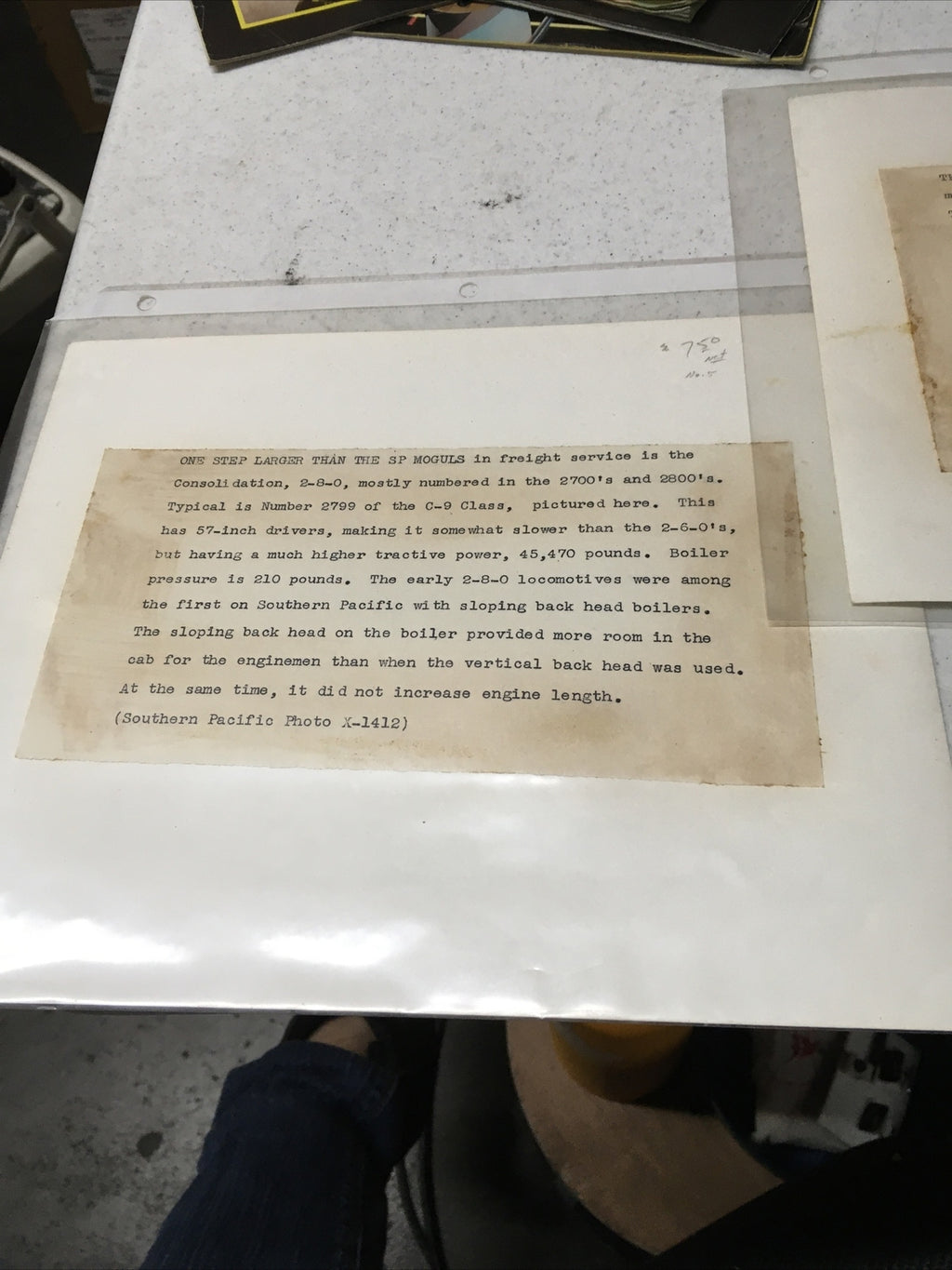 Lot 3: Vintage Real Photos - Steam Locomotives - Description On Back For A Few3