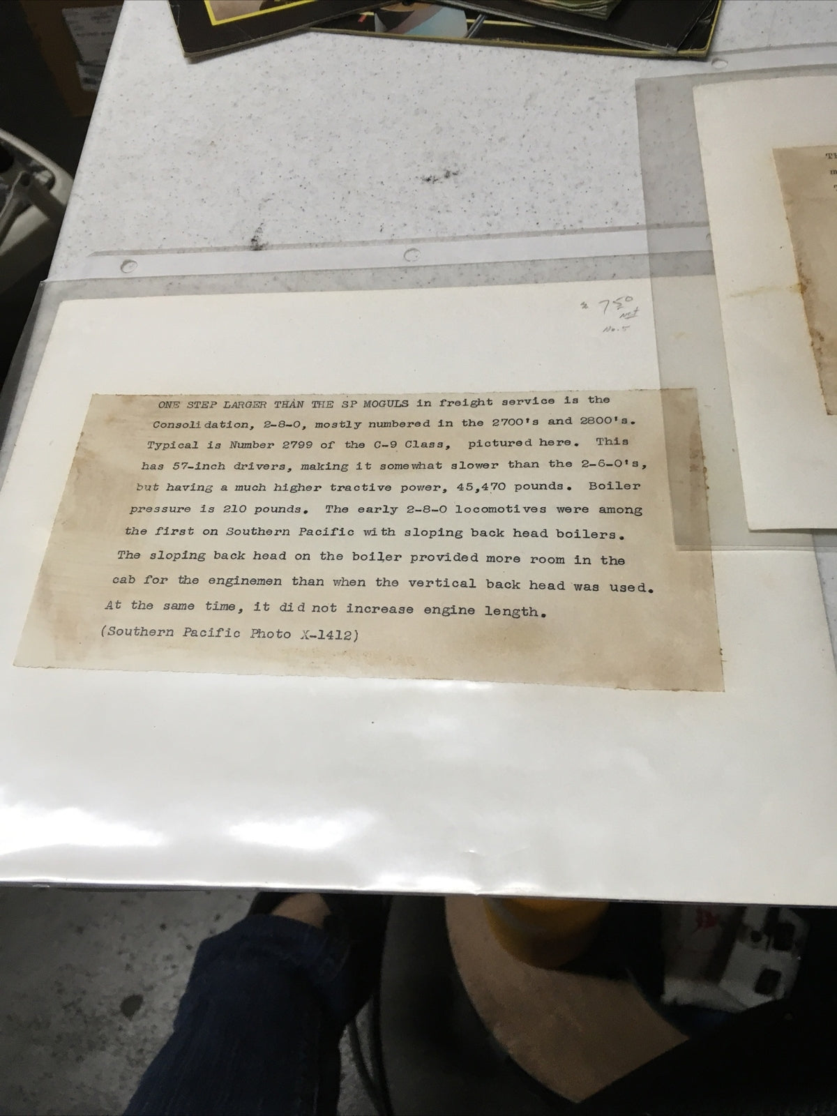 Lot 3: Vintage Real Photos - Steam Locomotives - Description On Back For A Few3