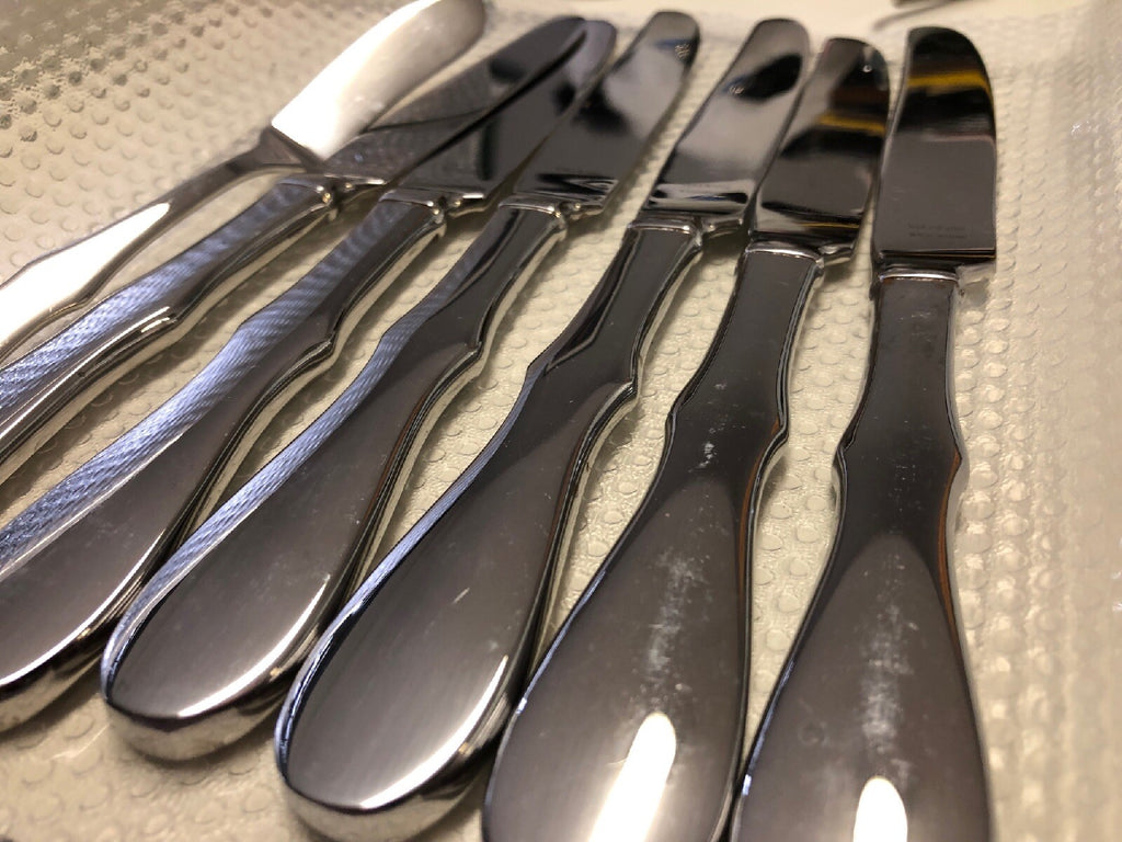 Lot 7 VERA WANG WEDGWOOD LOVE PEARL CAKE KNIFE & SERVER WEDDING ANNIVERSARY1