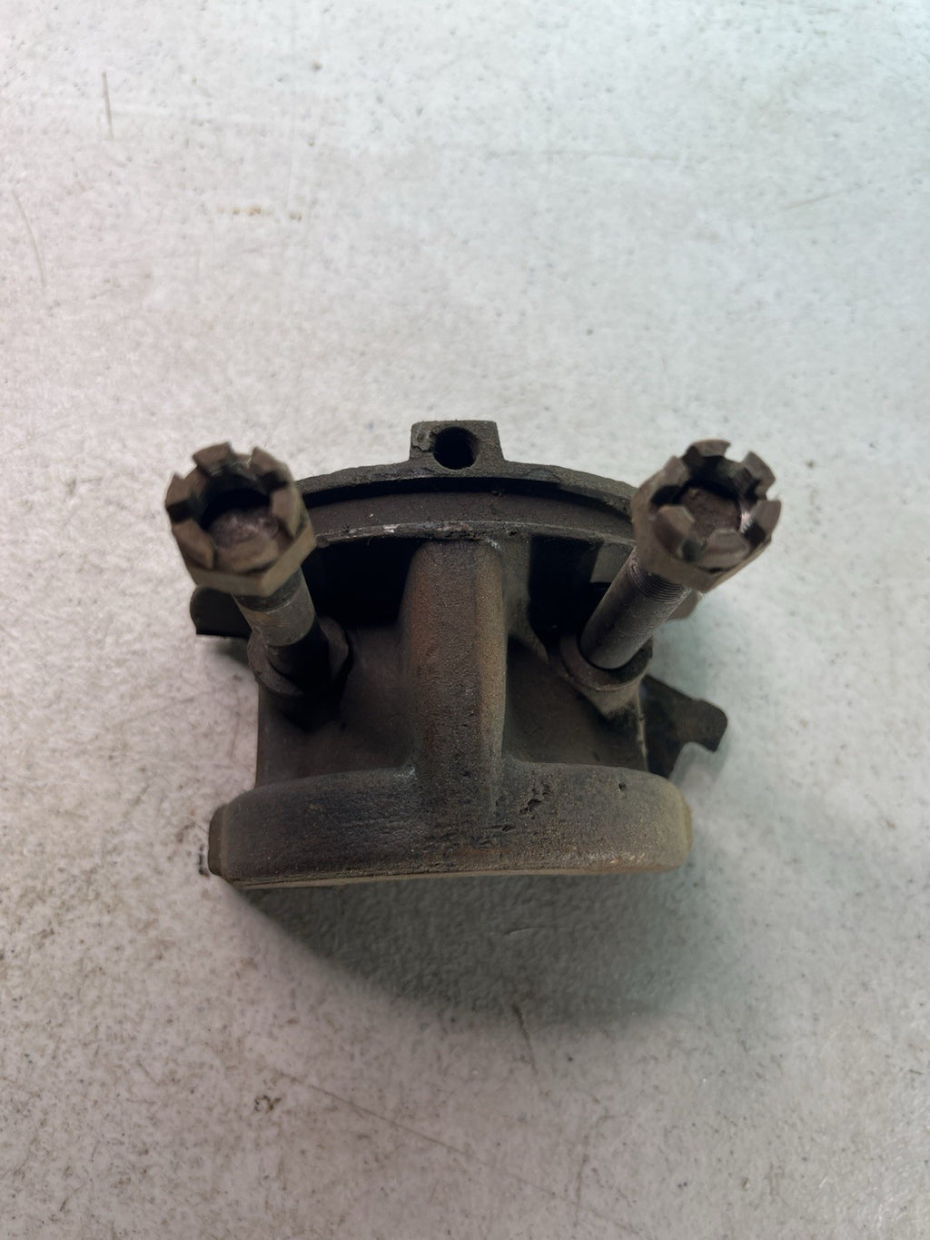 Vintage GM Distributor Contact Plate ? with Dual Castlenuts – Rat Rod0