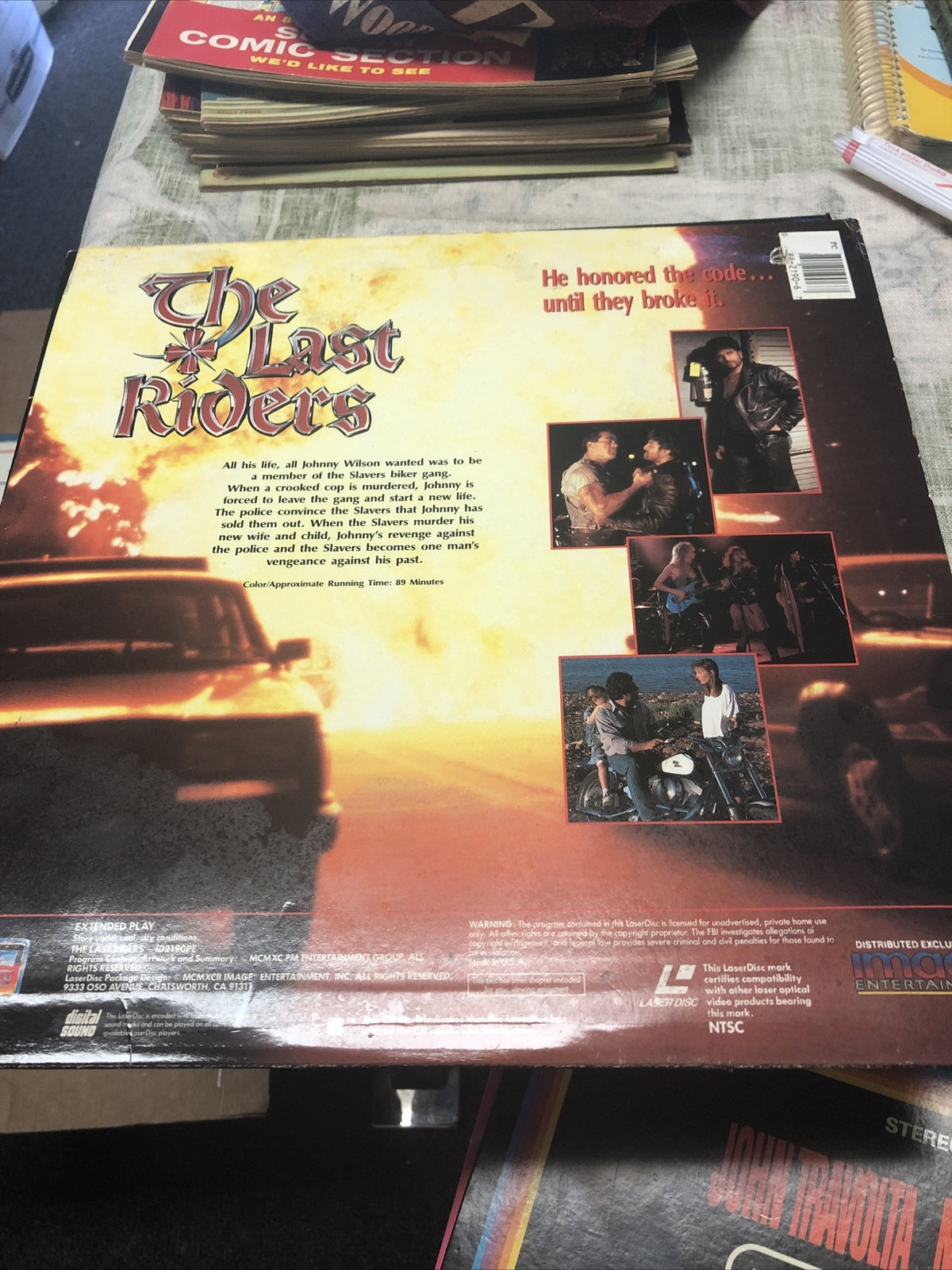The Last Riders - Laserdisc (Eril Estrada)1