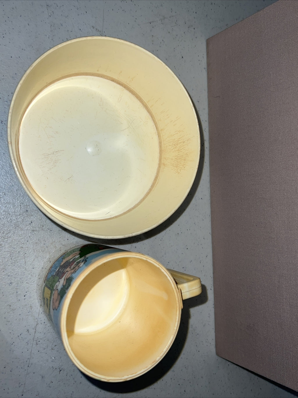 Vintage POPEYE the Sailor Plastic Cup OLIVE OYL S'WEA PEA WIMPY 19795