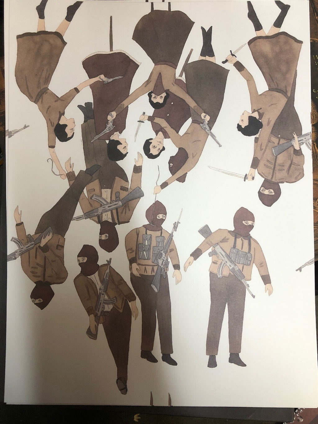 The Berliner Ensemble Thanks You All by Marcel Dzama Artwork/book/poster/4