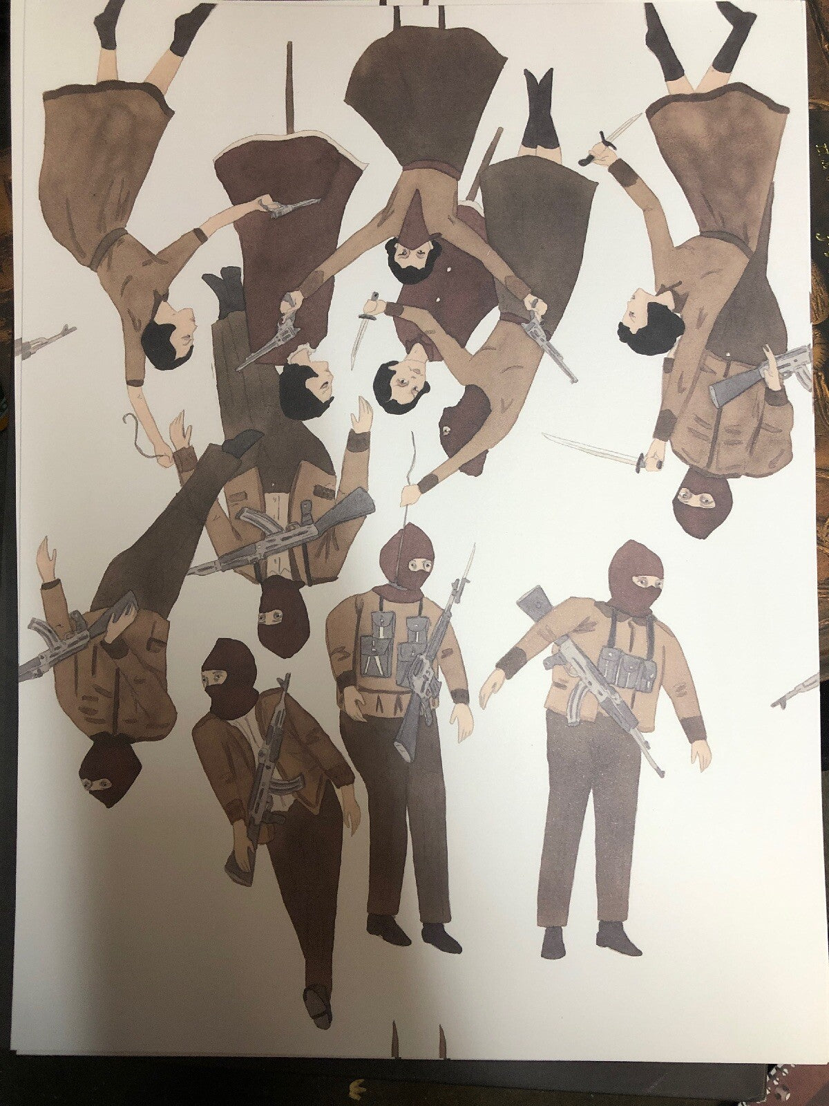 The Berliner Ensemble Thanks You All by Marcel Dzama Artwork/book/poster/4