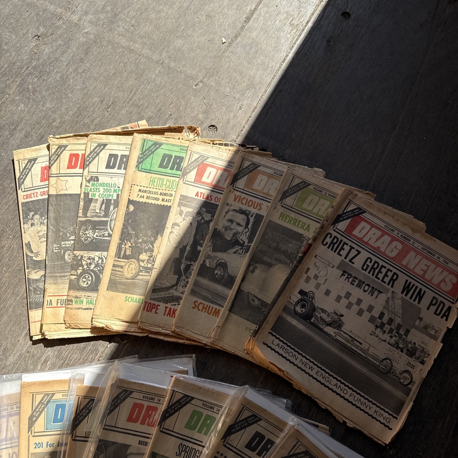 Vintage Drag News Magazine 1968 Volume 14 Drag Racing NHRA Don Garlits Lot2