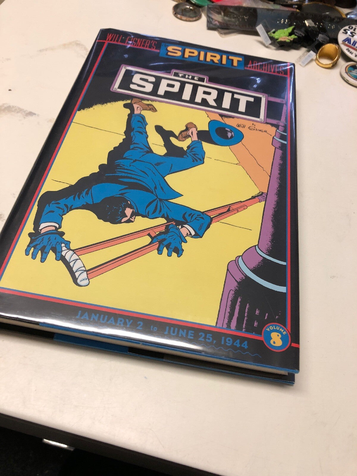 The Spirit Archives Vol. 8 Will Eisner DC Comics Hard Cover HC Brand New0