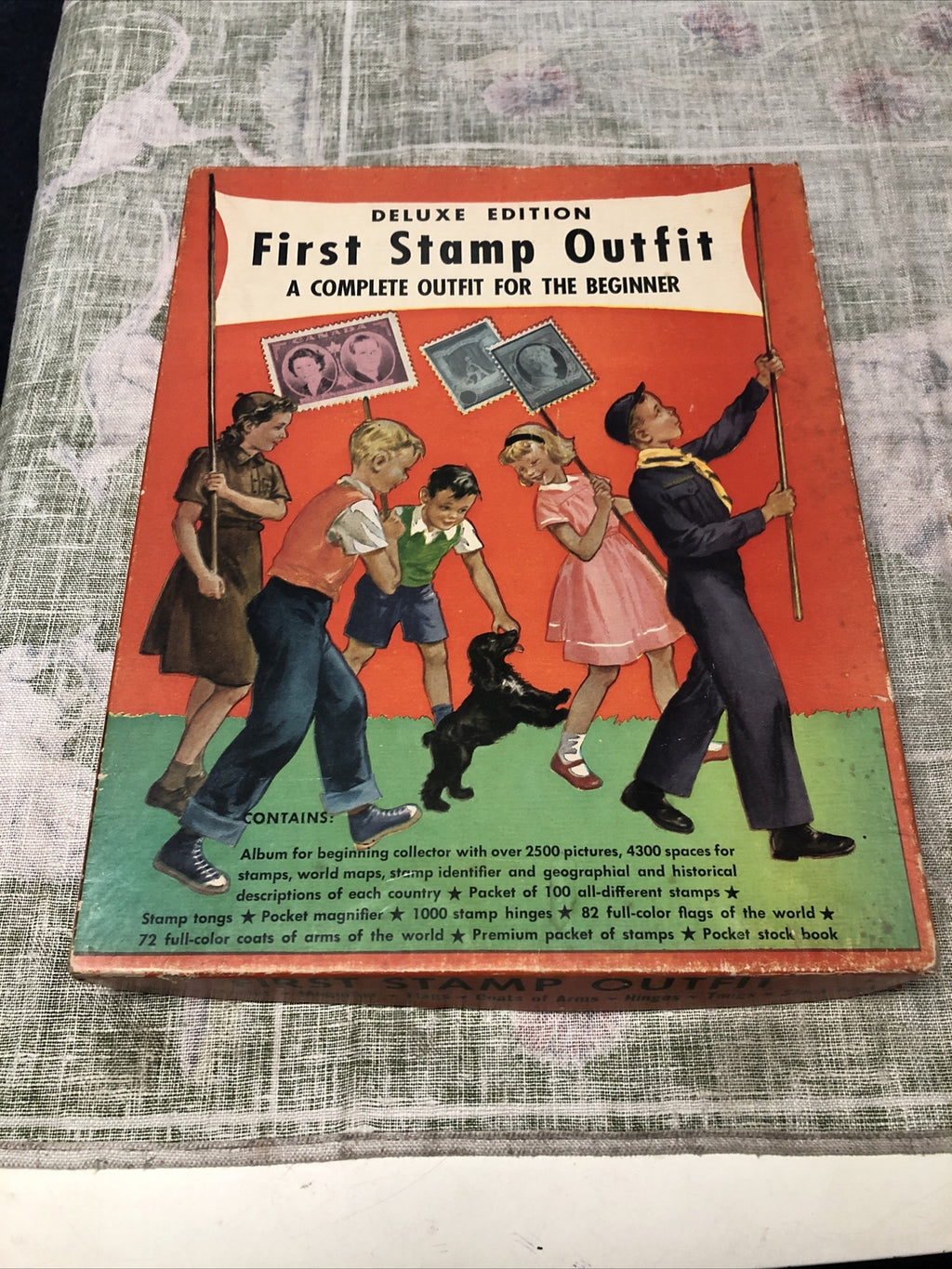 Vintage "First Stamp Outfit" Deluxe Edition0