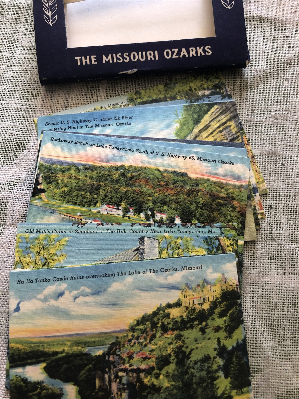 Vintage Souvenir Views of The Missouri Ozarks1