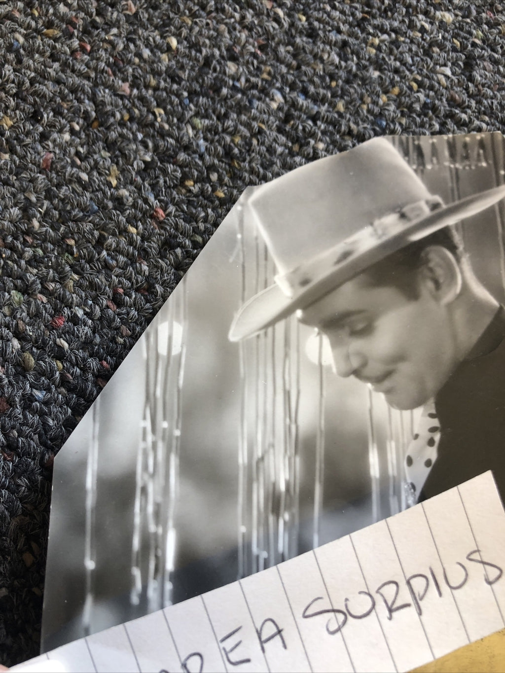 RARE Original Photo Of Clark Gable & Kathryn  9”x6” Candid Shot Cut Photo4