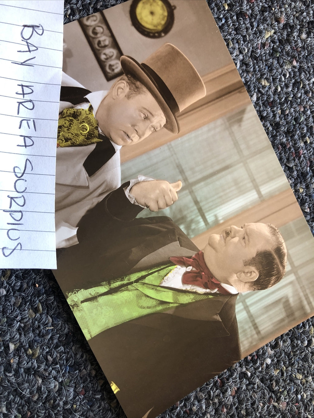 RARE Original Photo Of Oliver Hardy 6”x4” Candid Shot5