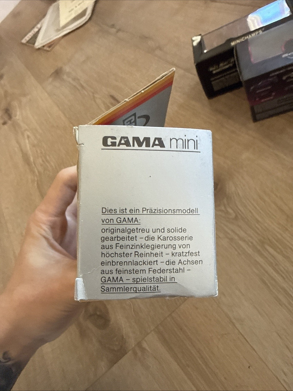 Gama Mini Opel Kadett E GLS Sedan 1:43 Diecast Model Car White New In Box6