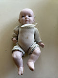 5” Vintage German Baby Boy Bisque Doll0
