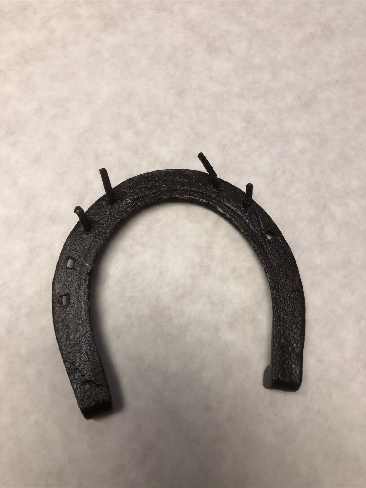Antique Cast Iron Horseshoe 4.5”x4.5”2