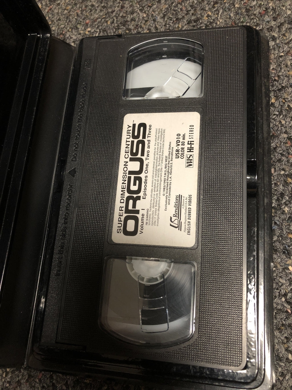 Orguss Vol. 1 (VHS, 1992) 2