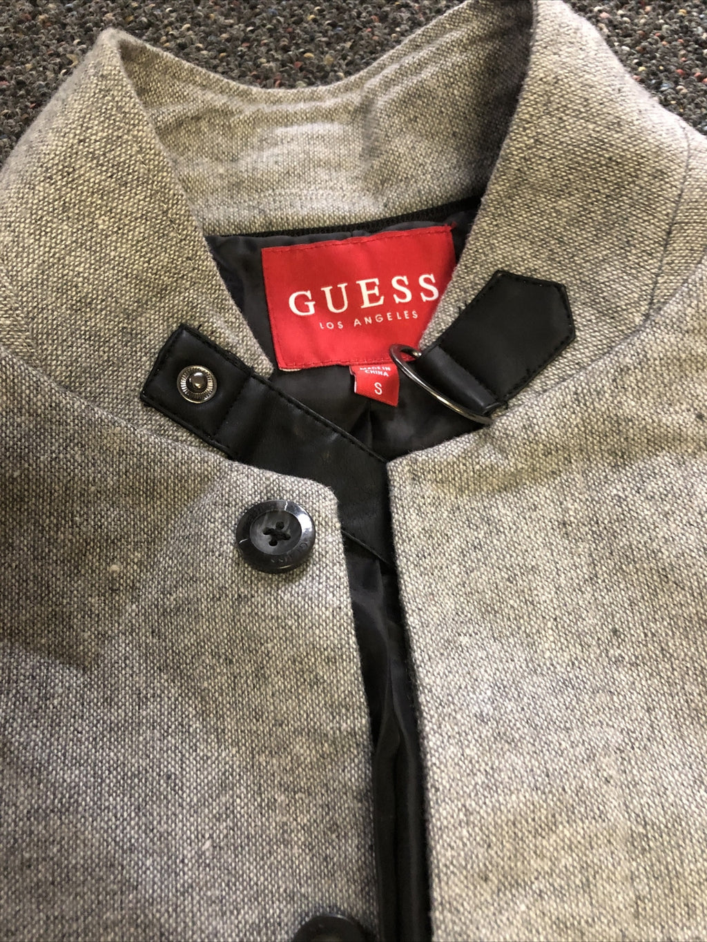 GUESS Women’s Gray Blazer Size Small1