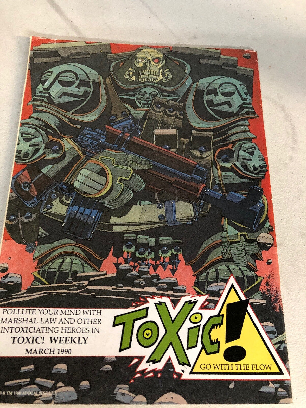 Toxic! Presents MARSHALL LAW KINGDOM OF THE BLIND #1 British Magazine1