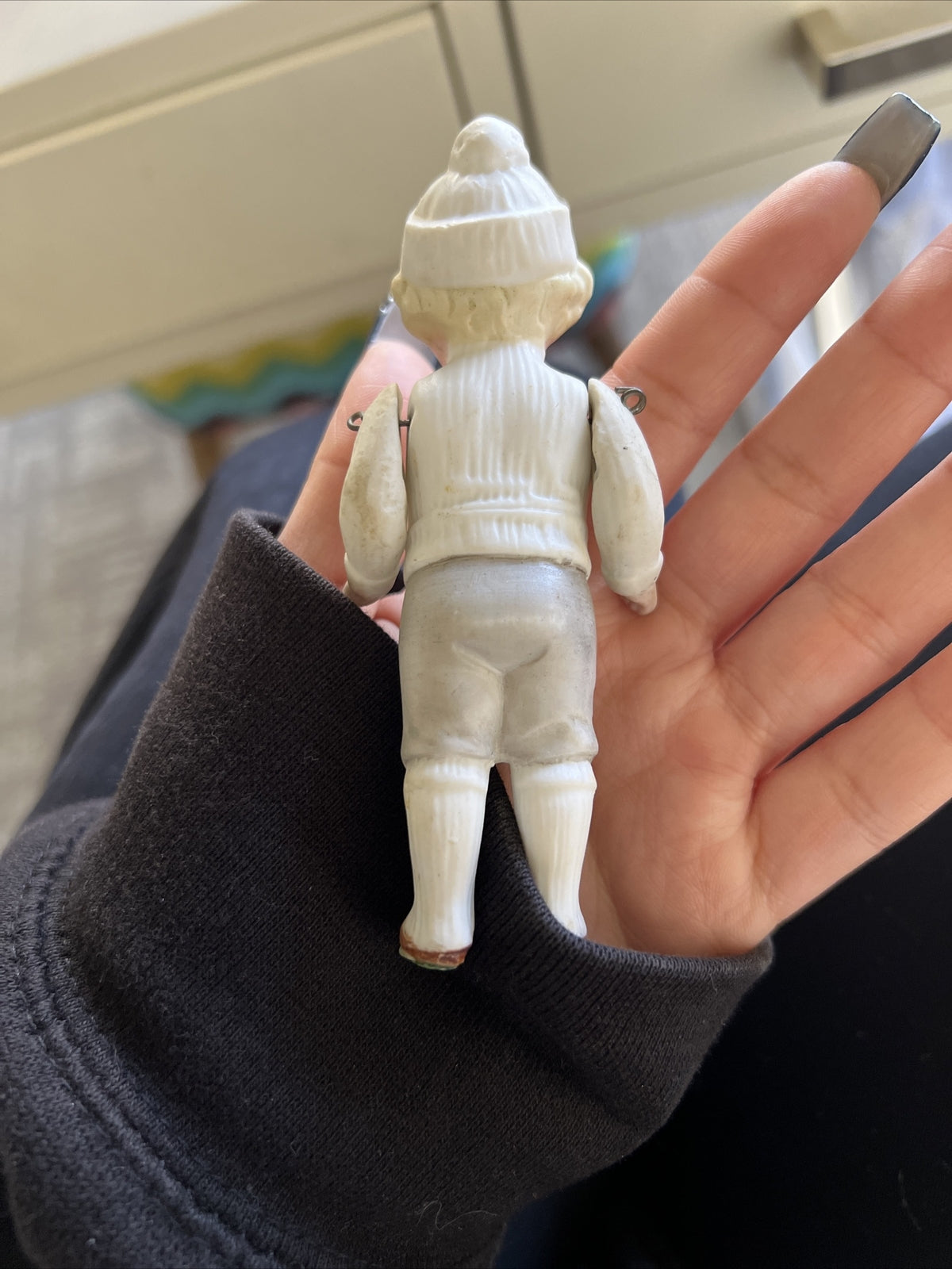 Vintage 4” Bisque Boy Figure German Doll6