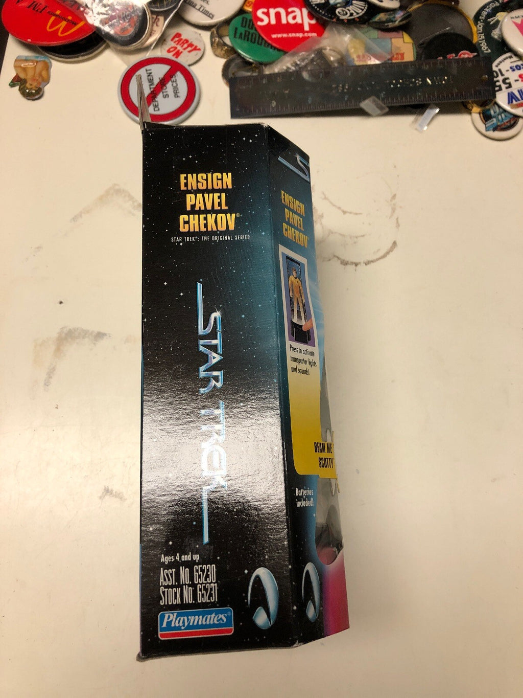 Star Trek Transporter Series - Ensign Pavel Chekov Playmates 652307