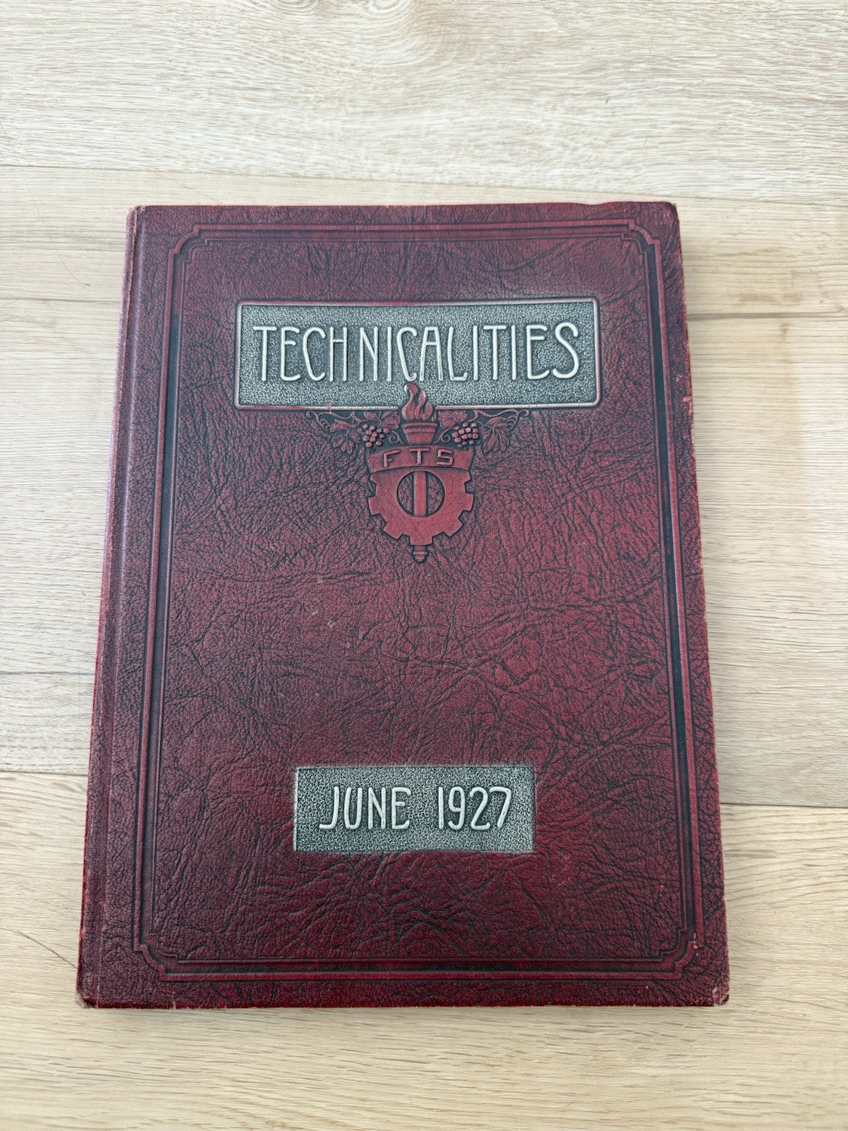 Antique 1927 Yearbook: Fresno Technical High School, Fresno, California0