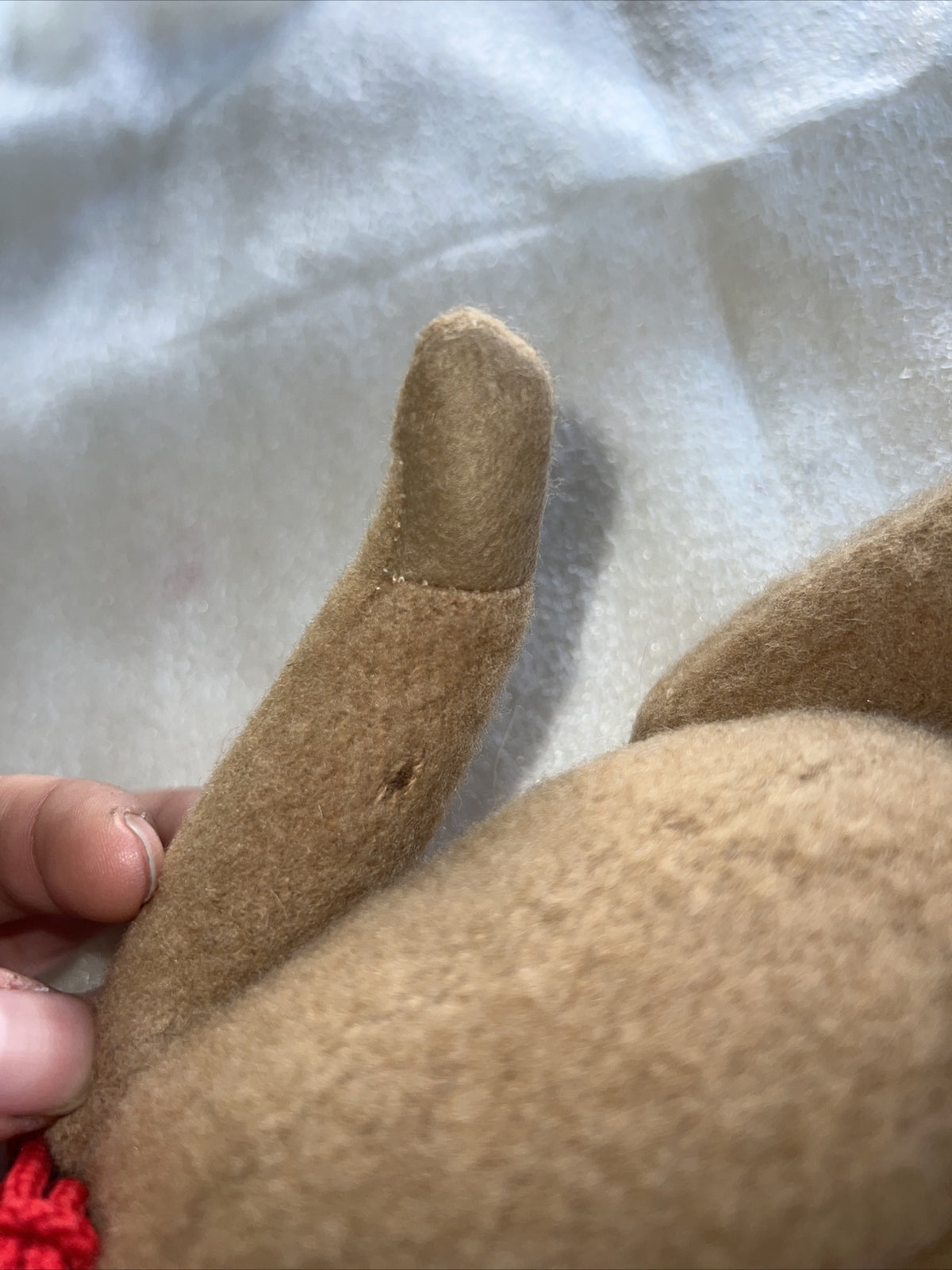 Cute Hand Made Vintage Bear 9” Steiff Style Felt8