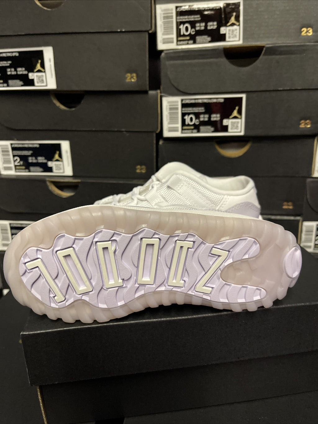 645107-101 Toddlers Air Jordan Retro 11 Low (TD) 'Pure Violet' Size 10c2