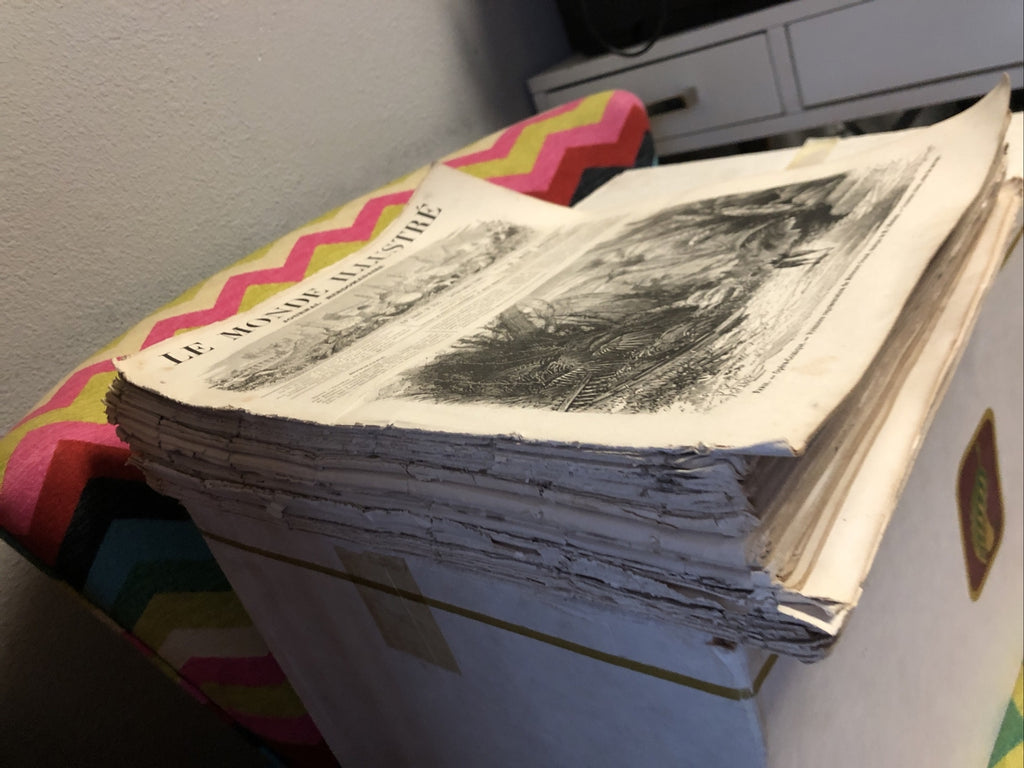 Le Monde Illustre Journal Hebdomadaire 1864-68 Lot Of 55 Issues Civil War Era1
