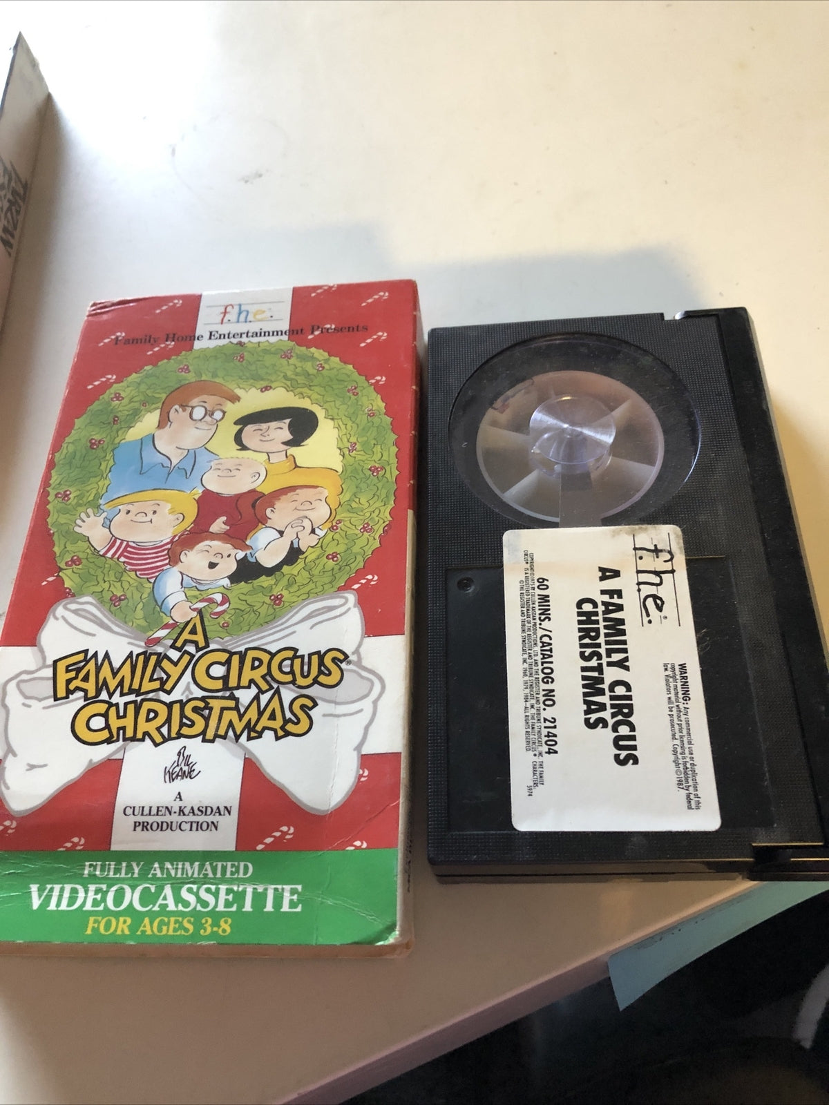 A Family Circus Christmas Beta Tape Not VHS2