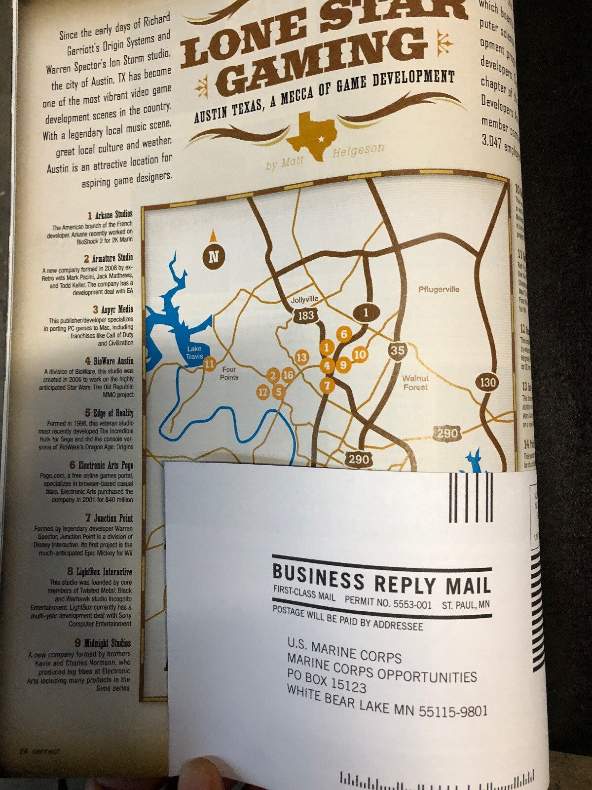 Game Informer Magazine | Issue L.A. Noire Bullestone +1 Collection Video game Ma5