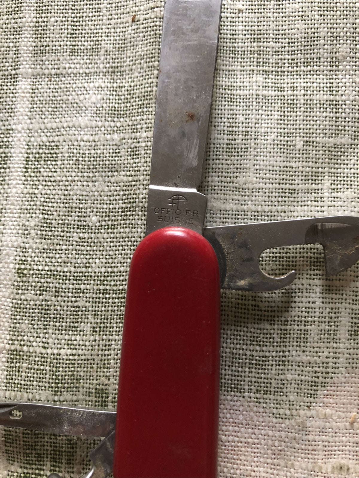 Vintage Victorinox Switzerland Rostfrei Officier Suisse Pocket Knife1