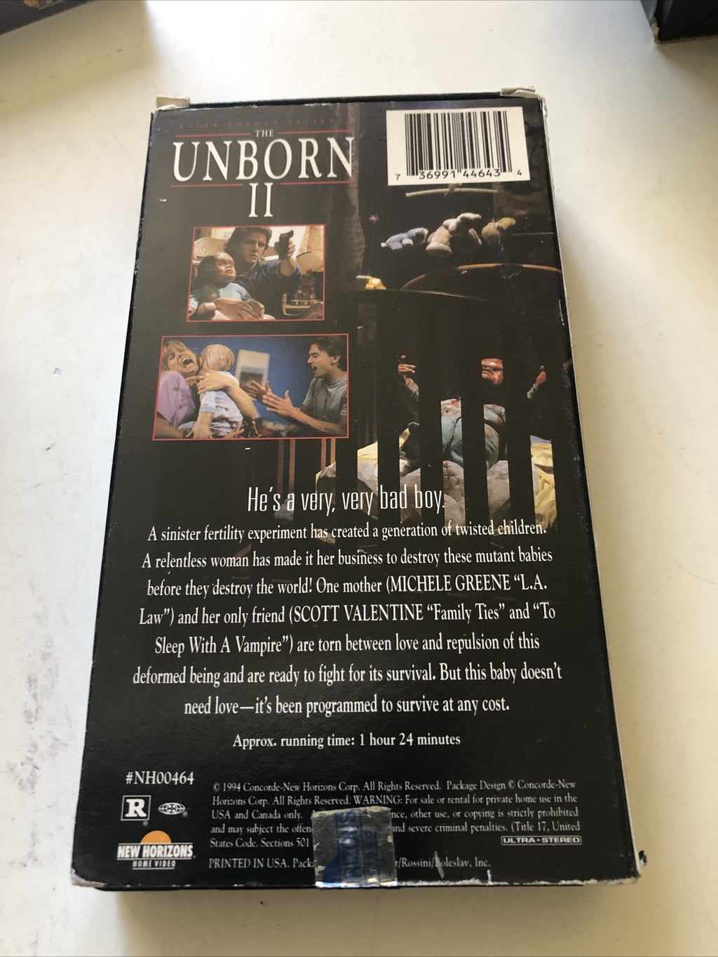 The Unborn II (2)(VHS, 1994) Horror Movie1