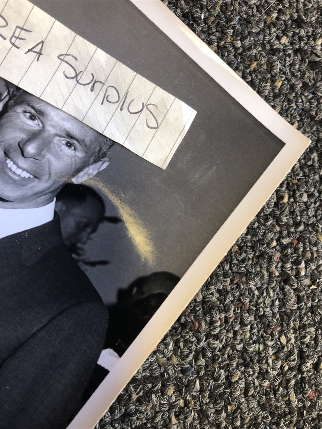 RARE Original Photo Of BOB HOPE Black/White Candid Shot 10”x8”2