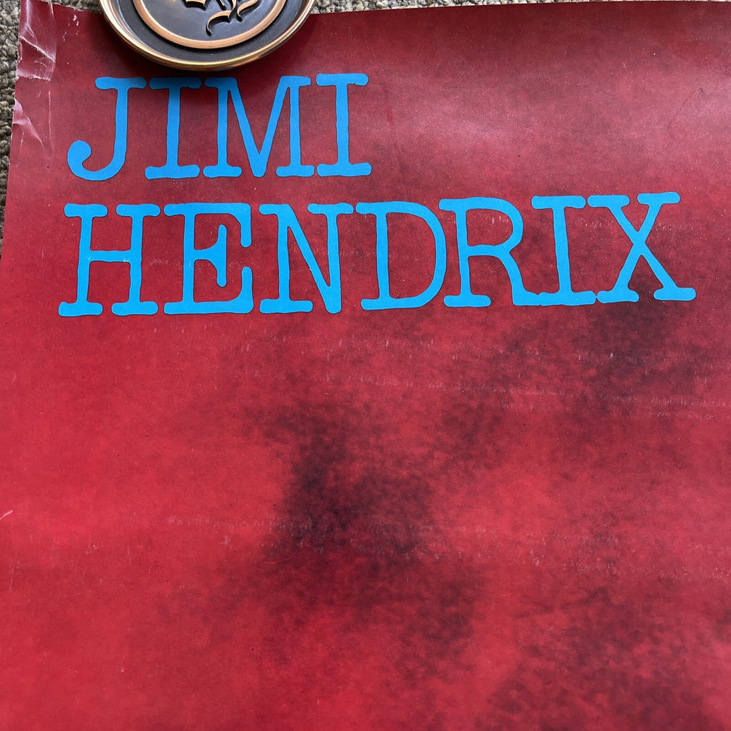 #176 JIMI HENDRIX JAPANESE Album Record Store Promo POSTER RARE! 25 X 39”5