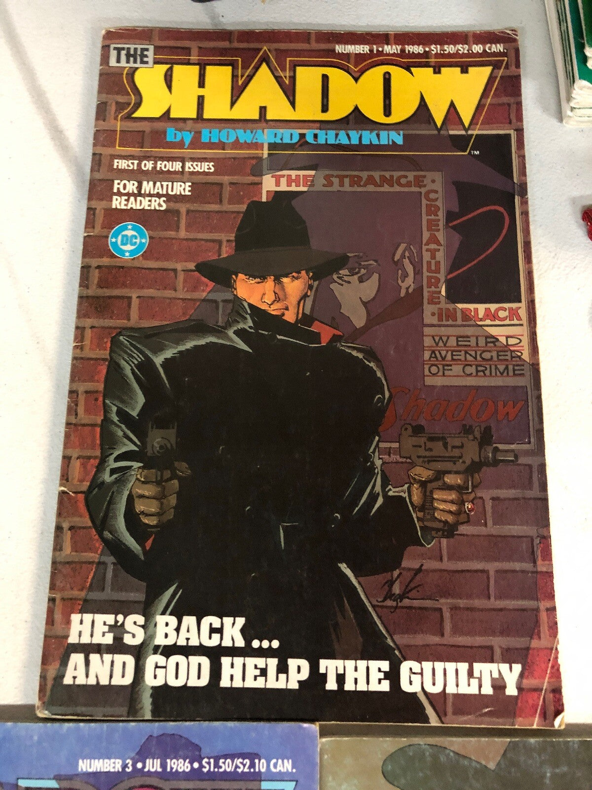 The Shadow: Lot Of 4 by Chaykin, Howard in Used - DC COMICS 19861