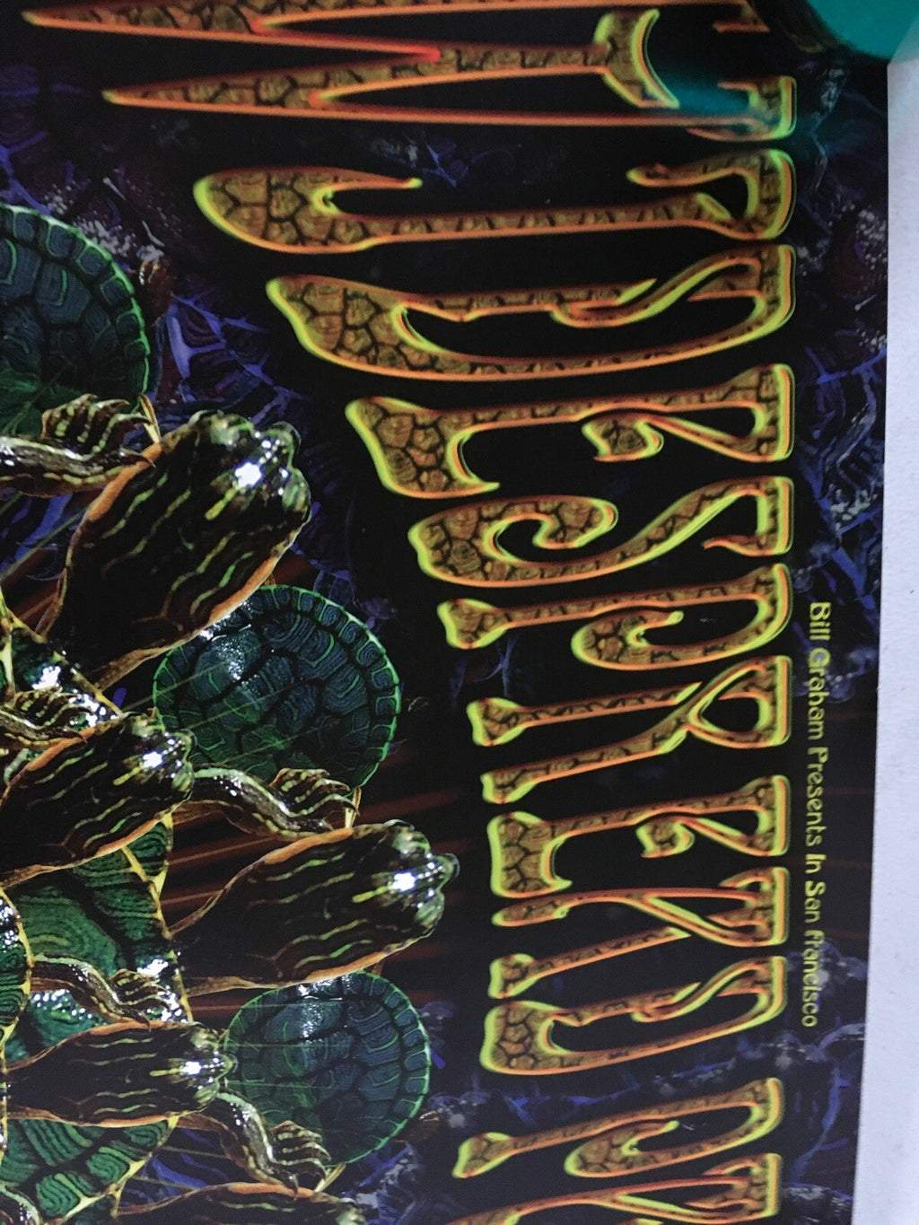 WIDESPREAD PANIC 2000 Warfield Poster Bill Graham In SF Chris Shaw Impressions1