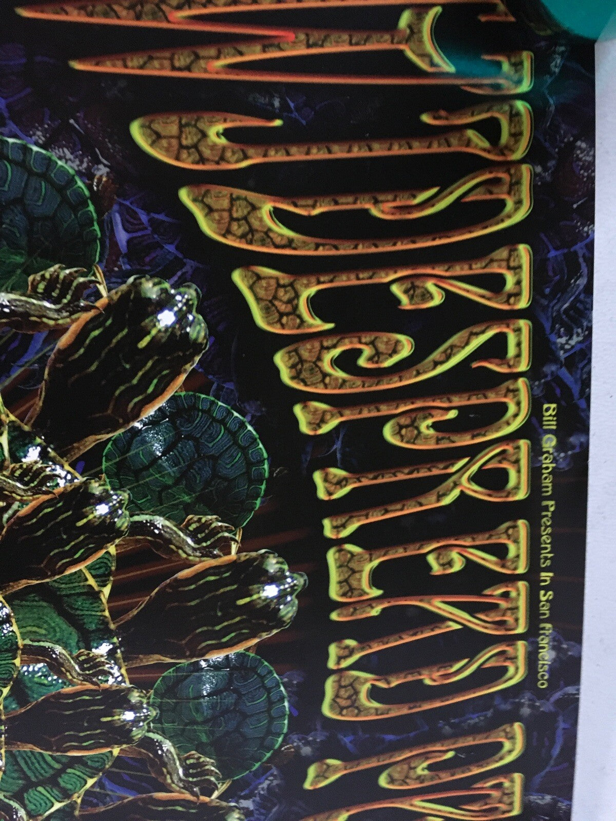 WIDESPREAD PANIC 2000 Warfield Poster Bill Graham In SF Chris Shaw Impressions1