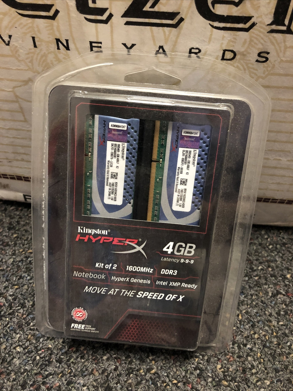 KINGSTON Hyper X  DDR3 Kit Of 2 4GB NEW0